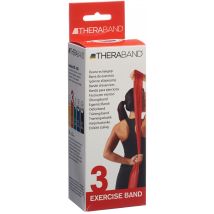 TheraBand 2.5mx12.7cm rot mittel stark