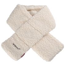 Warmies écharpe sherpa beige rembourrage aux herbes