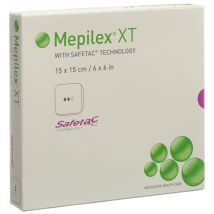 Mepilex Safetac XT 15x15cm steril