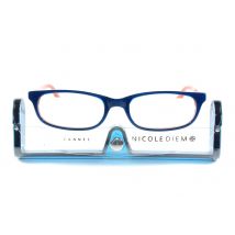 Nicole Diem lunettes lecture 2.00dpt Cannes navy