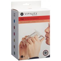 Vitility gobelet handycup institution transparent