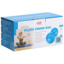 SISSEL Pilates Toning Ball 9cm 450g blau