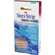 3M Steri-Strip 6x38mm weiss verstärkt