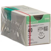 Supramid 45cm DS 19 4-0 schwarz