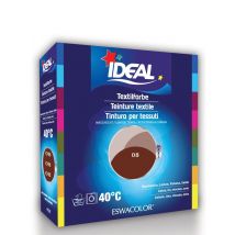 IDEAL MAXI Baumwolle Color No08 rotbraun