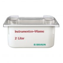 B. Braun Instrumentenwanne 2l mit Sieb + Deckel