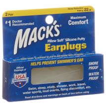 Macks Earplugs transparent