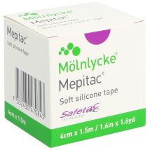 Mepitac Fixierverband 1.5mx4cm Silikon