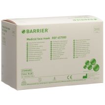 BARRIER OP-Maske Typ II Bindebänder blau