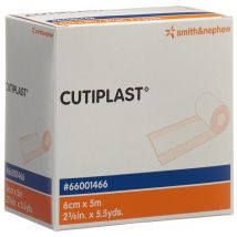 CUTIPLAST METERWARE pansement en non tissé 6cmx5m blanc