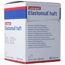 Elastomull haft bande de gaze 12cmx20m blanc