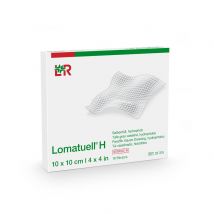Lomatuell H tulle grasse vaseliné 10x10cm stérile