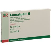 Lomatuell H tulle grasse vaseliné 10x20cm stérile