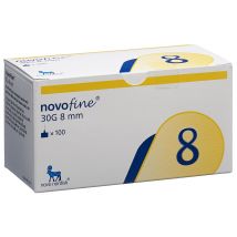 Novofine aiguilles injection 30G 8mm