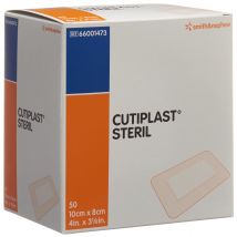CUTIPLAST STERIL Wundverband 10cmx8cm weiss