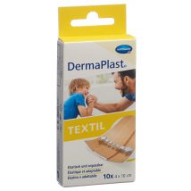 DermaPlast TEXTIL Schnellverband 4x10cm beige