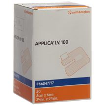 APPLICA I.V. 100 Kanülenfix 8x6cm mit Polster