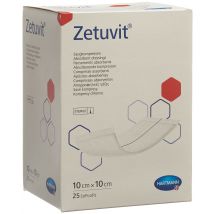 Zetuvit Absorptionsverband 10x10cm steril