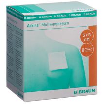 Askina Mullkompresse 5cmx5cm steril