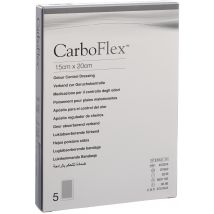 Carboflex Aktivkohle Verband 15x20cm steril
