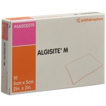 ALGISITE M Alginat Kompressen 5x5cm