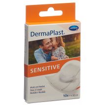 DermaPlast SENSITIVE Sensitive Schnellverband 6x10cm weiss