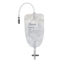 flexicare sac à urine 500ml 30cm écoulement anti reflux