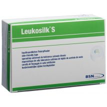 Leukosilk sparadrap 9.2mx1.25cm blanc