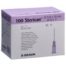 Sterican Nadel 24G 0.55x25mm lila Luer