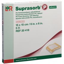 Suprasorb P Schaumverband 15x15cm selbstklebend