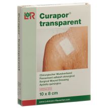 Curapor Wundverband 8x10cm transparent