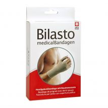 Bilasto Handgelenkbandage M mit Daumenansatz beige