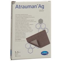Atrauman Ag Kompressen 5x5cm steril