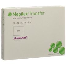 Mepilex Transfer Safetac Wundauflage 10x12cm Silikon