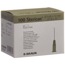 Sterican Nadel 27G 0.40x12mm grau Luer