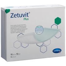 Zetuvit Plus Absorptionsverband 10x10cm