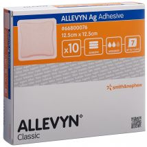 ALLEVYN Ag ADHESIVE Wundkompresse 12.5x12.5cm