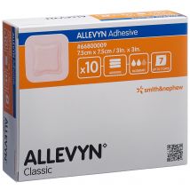 ALLEVYN ADHESIVE pansement adhésif 7.5x7.5cm