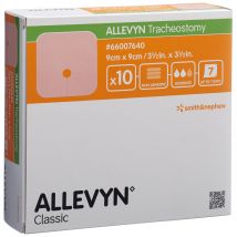 ALLEVYN TRACHEOSTOMY Wundverband 9x9cm