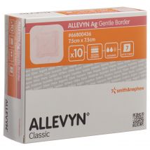 ALLEVYN Ag GB Wundverband 7.5x7.5cm