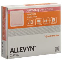 ALLEVYN Ag GB pansement vulnéraire 10x10cm