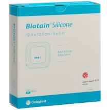 Biatain Silicone Schaumverband 12.5x12.5cm selbsthaftend