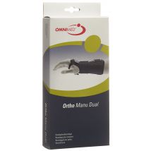 OMNIMED Ortho Manu Dual Handgelenkbandage S schwarz