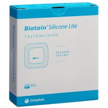 Biatain Silicone lite Schaumverband 7.5x7.5cm
