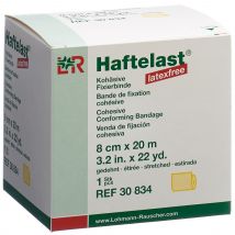 Haftelast latexfrei kohäsive Fixierbinde 8cmx20m gelb