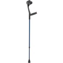 Ossenberg Krücke met blau/schwarz Softgriff 140kg