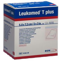 Leukomed T plus transparenter Wundverband 7.2x5cm mit Wundauflage