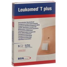 Leukomed T plus pansemen absorban ransparen 8x10cm avec compresse