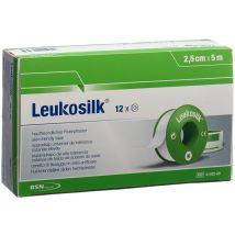 Leukosilk hautfreundliches Fixierpflaster 5mx2.5cm