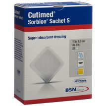 Cutimed Sorbion Sachet S 7.5x7.5cm